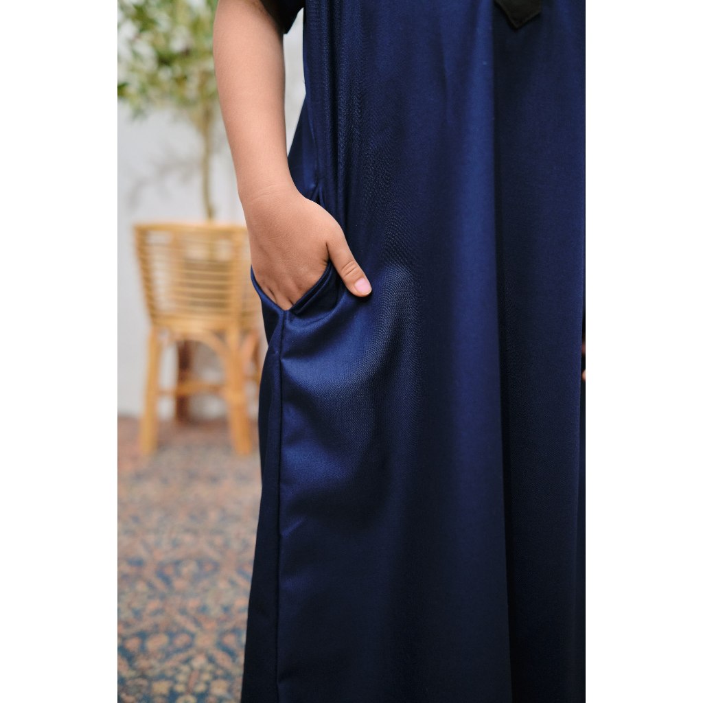 KHAIREEN Jubah Nadhif (0-10 tahun) Jubah Anak Jubah Anak Laki-laki Jubah Anak Katun