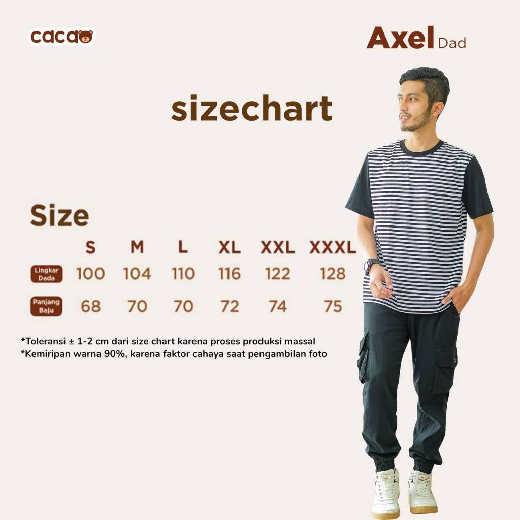 KHAIREEN Family Set Axel Axela Dusty Blue by Cacao Kidswear
