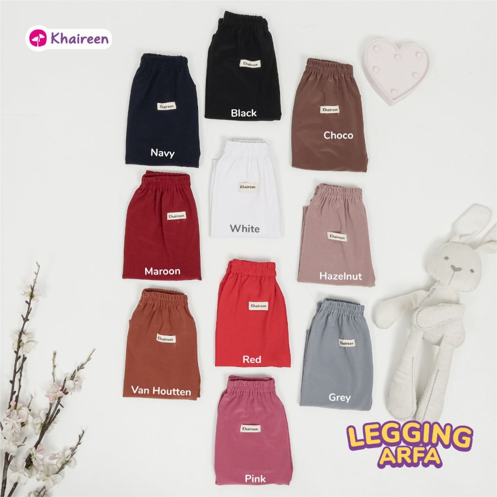 KHAIREEN Legging Arfa (0-3 tahun) Legging Anak Jersey