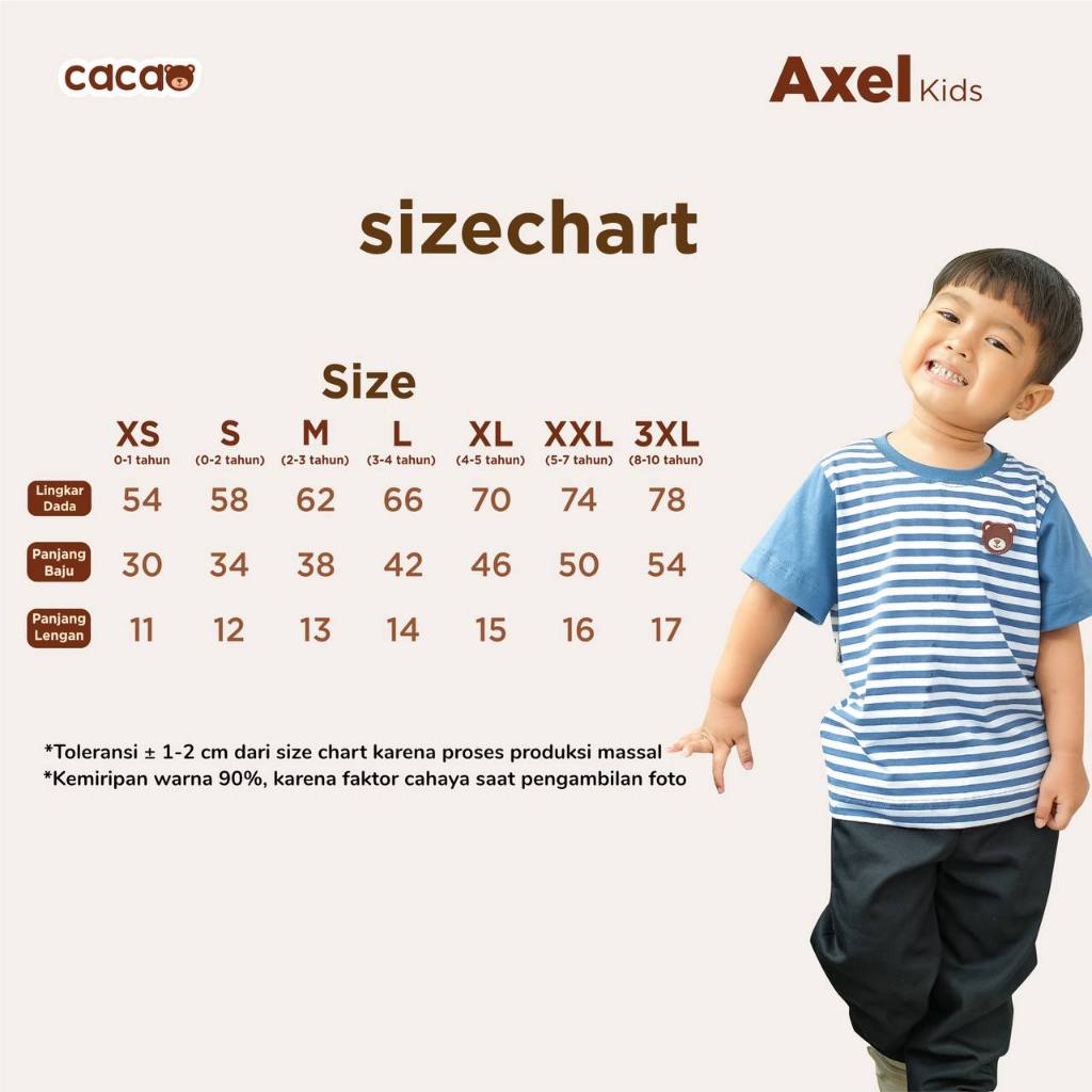 KHAIREEN Family Set Axel Axela BLACK by Cacao Kidswear