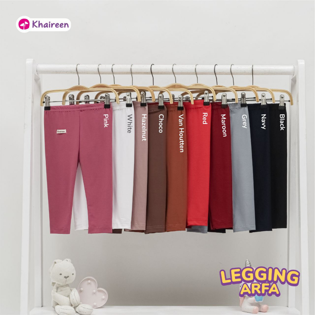 KHAIREEN Legging Arfa (0-3 tahun) Legging Anak Jersey