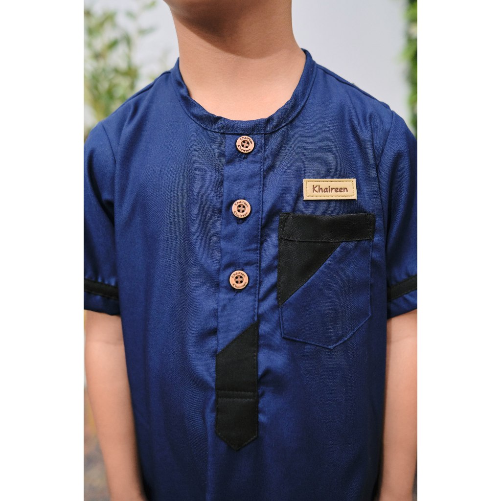 KHAIREEN Jubah Nadhif (0-10 tahun) Jubah Anak Jubah Anak Laki-laki Jubah Anak Katun
