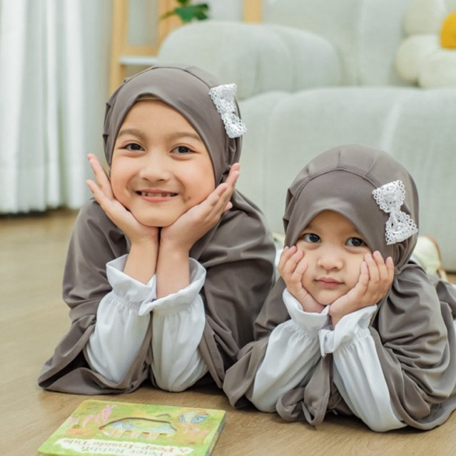 KHAIREEN Hijab Pita (Etalase 1) Jilbab Instan Jersey Daily Syari Anak Bayi Balita TK