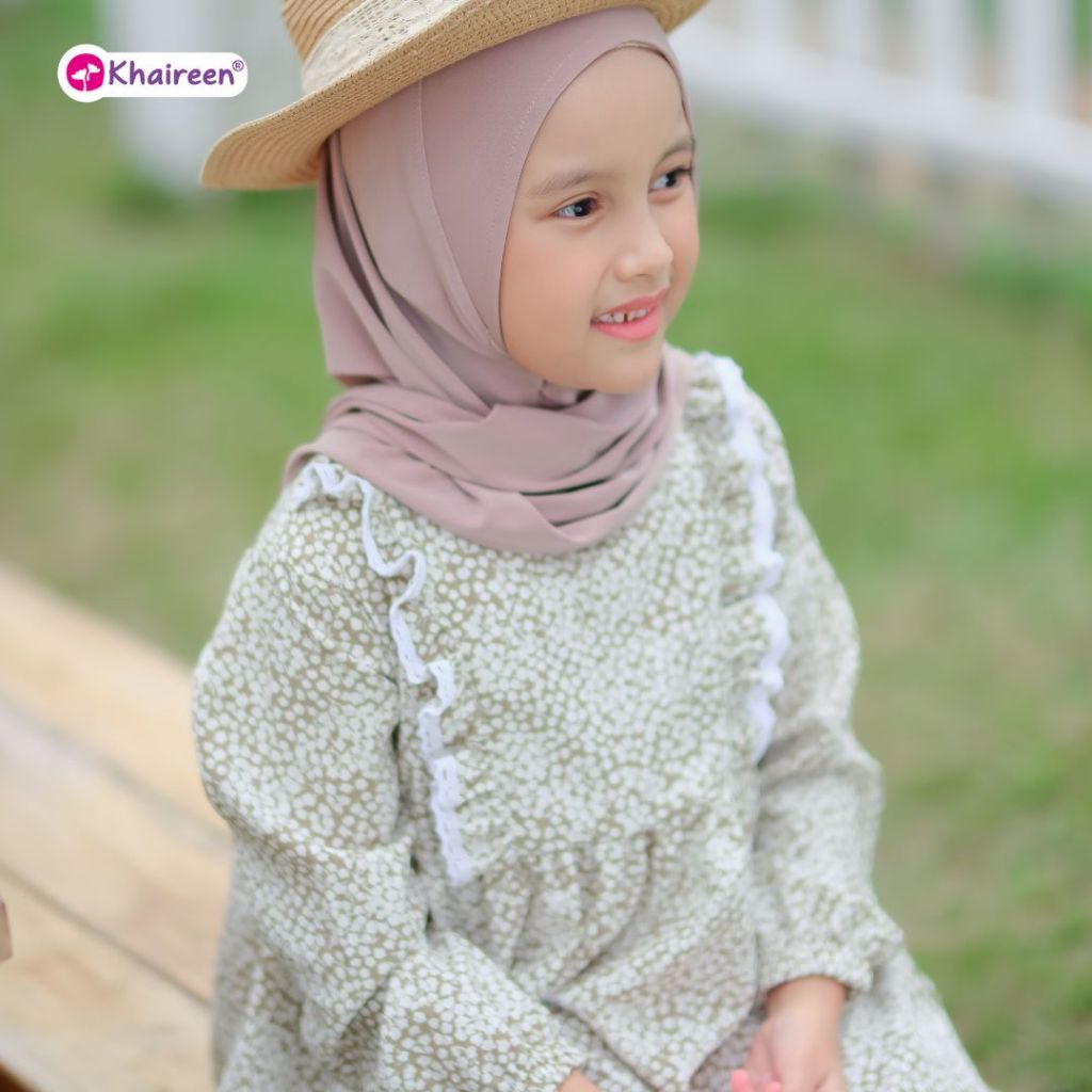 KHAIREEN Amara One Set (0-9 Tahun) Setelan Anak Perempuan One Set Anak Perempuan