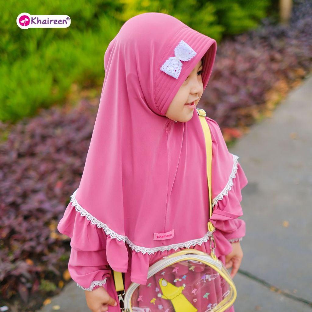 KHAIREEN Gamis Awa (0-10 Tahun ) Gamis Anak Polos Gamis Bayi Abaya Anak Baju Muslim Anak Polos