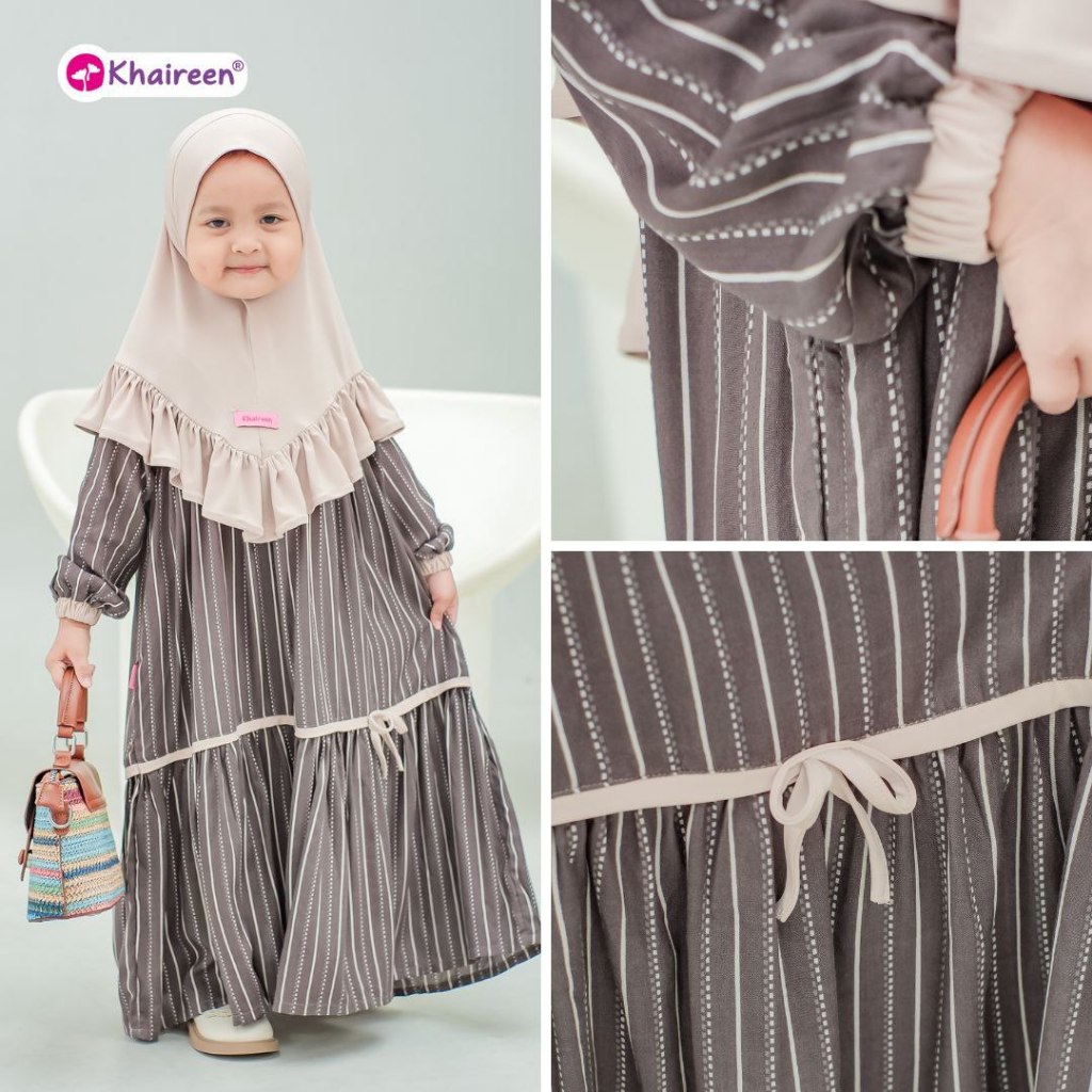 KHAIREEN Gamis Khairina (Etalase 2) Gamis Anak Gamis Anak Rayon Motif Gamis Bayi Balita Gamis Aqiqah Gamis Anak Katun