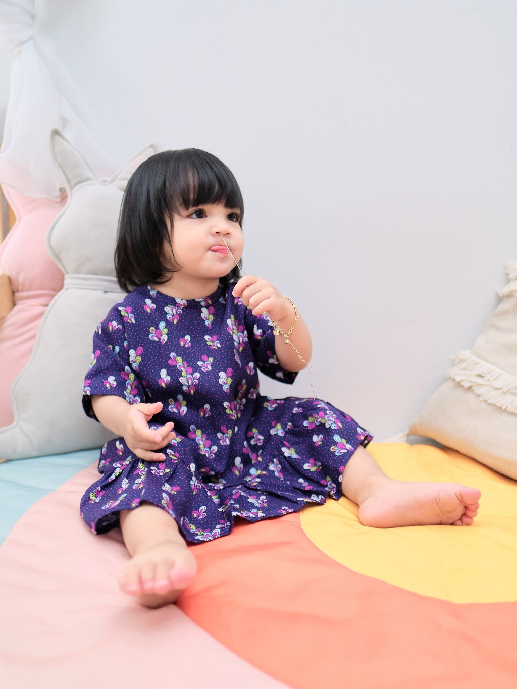 KHAIREEN Cotton Home Dress (0-9 Tahun) Homedress Daster Rumhan Piyama Anak Adem Katun