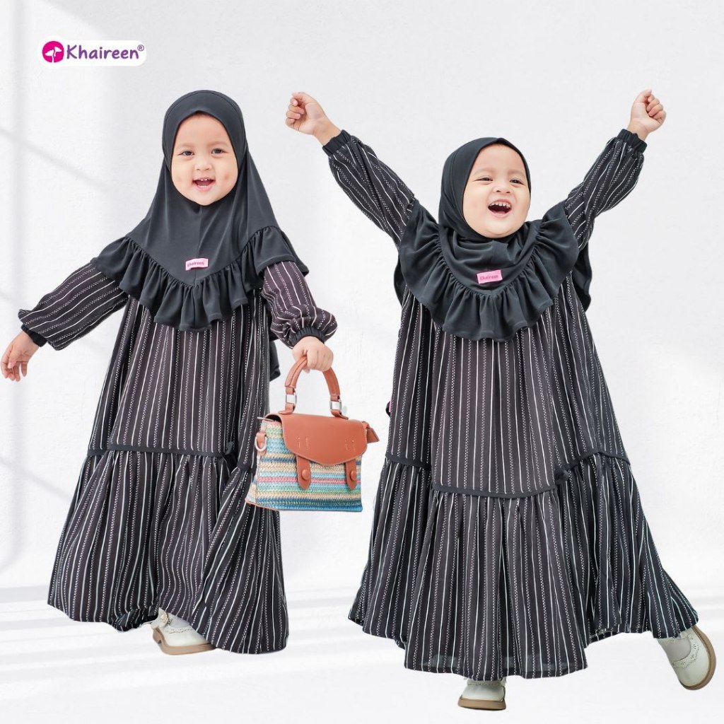 KHAIREEN Gamis Khairina (Etalase 2) Gamis Anak Gamis Anak Rayon Motif Gamis Bayi Balita Gamis Aqiqah Gamis Anak Katun