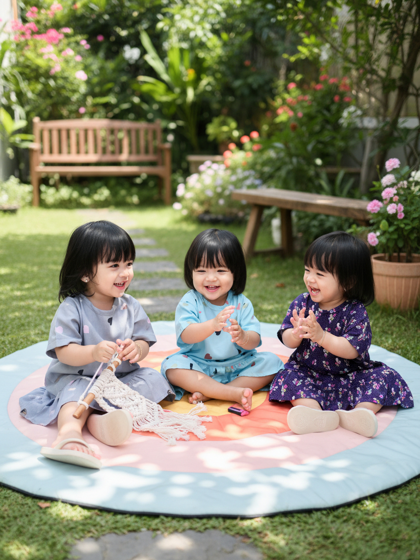 KHAIREEN Cotton Home Dress (0-9 Tahun) Homedress Daster Rumhan Piyama Anak Adem Katun