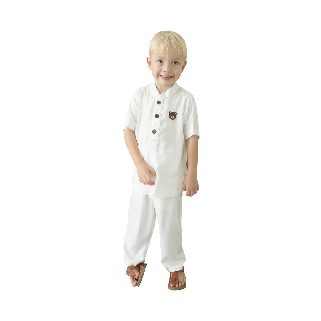 KHAIREEN Rey Koko Set(0-10 Tahun) by Cacao Kidswear Koko Anak Busana Muslim Anak