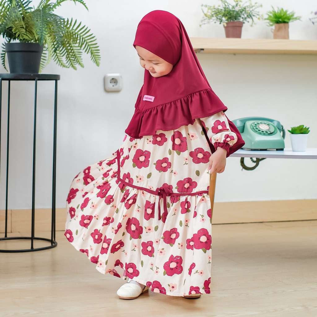 KHAIREEN Gamis Khairina (Etalase 2) Gamis Anak Gamis Anak Rayon Motif Gamis Bayi Balita Gamis Aqiqah Gamis Anak Katun