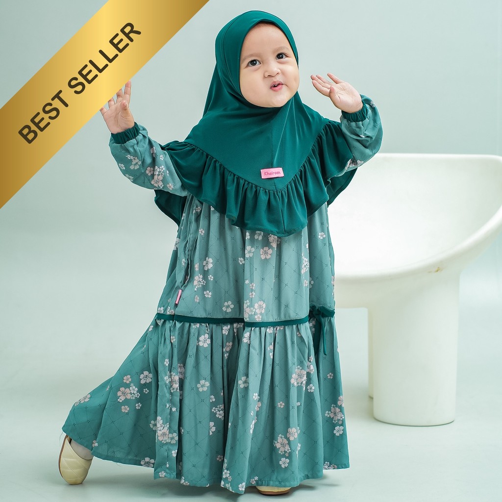KHAIREEN Gamis Khairina (Etalase 2) Gamis Anak Gamis Anak Rayon Motif Gamis Bayi Balita Gamis Aqiqah Gamis Anak Katun