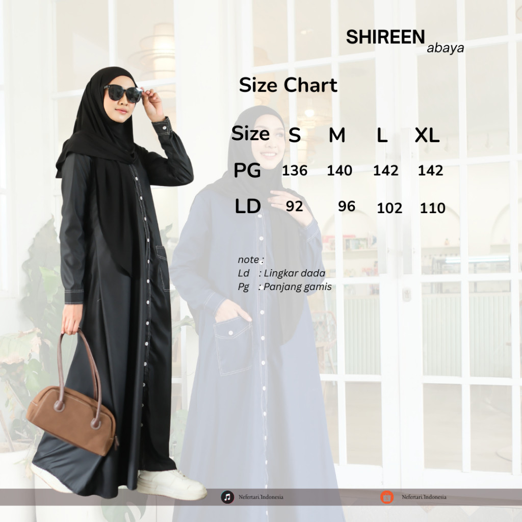 NEFERTARI Shireen Abaya