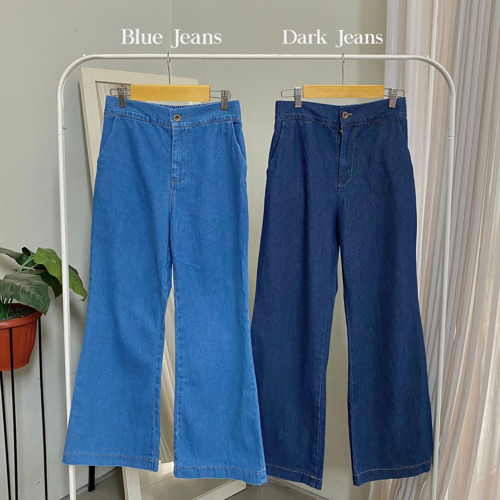 Mona Jeans Cutbray