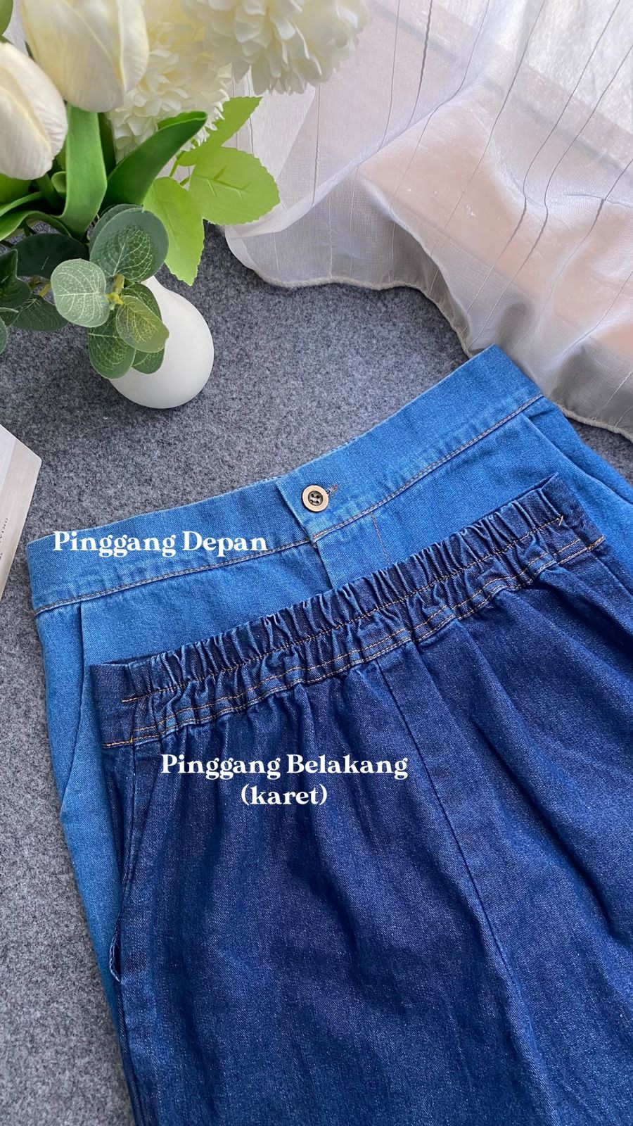 Mona Jeans Cutbray