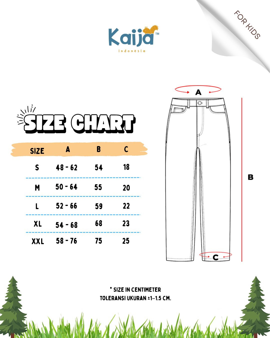 TRACKER PANTS KIDS