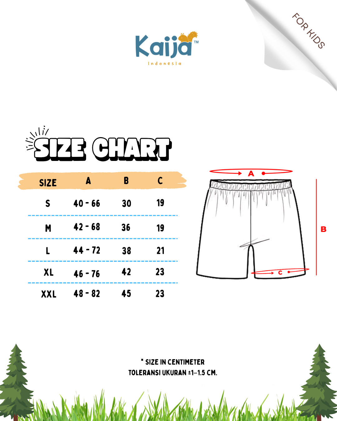 YUJI SHORT PANTS KIDS