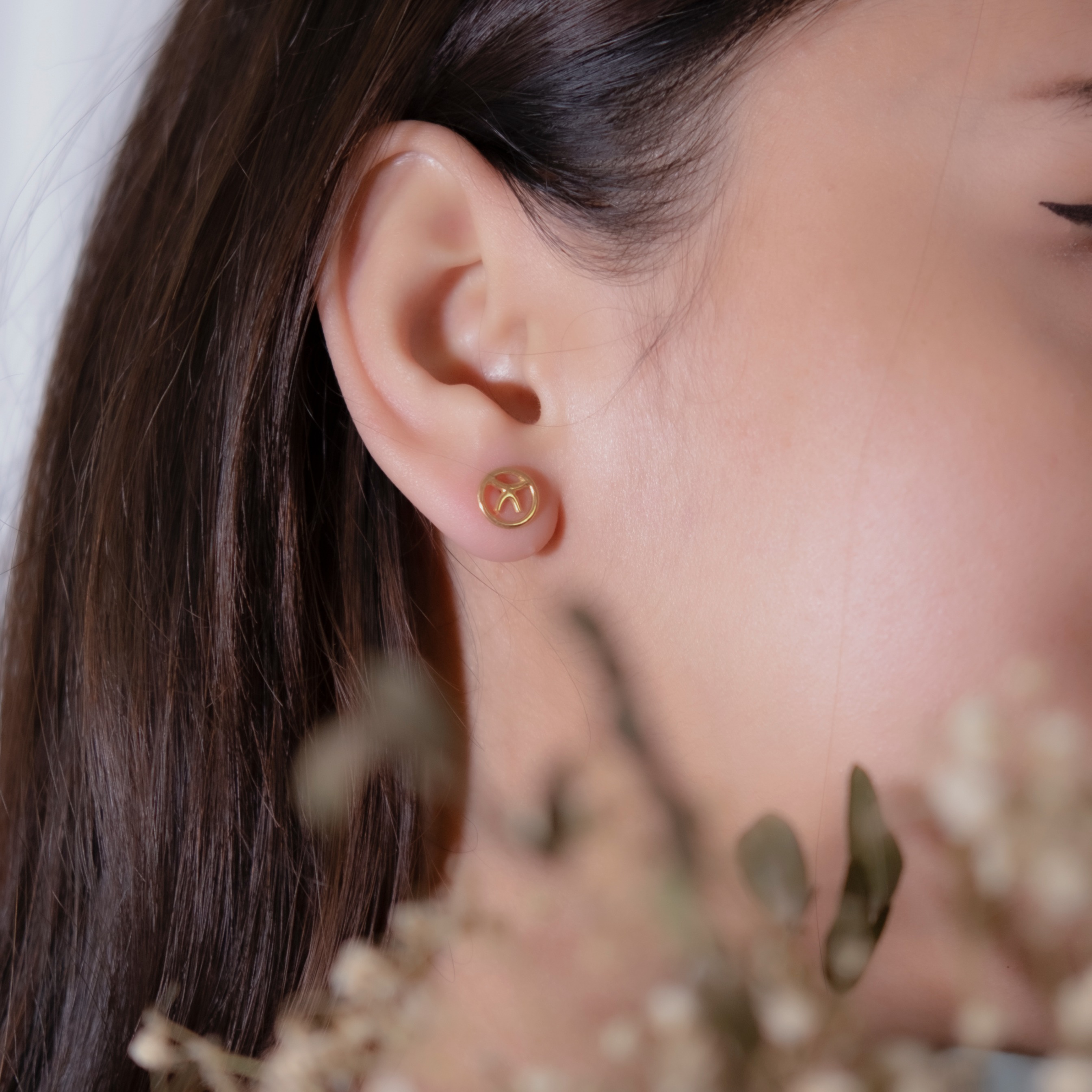 Logo Earrings
