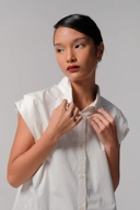 Paola Blouse Ivory