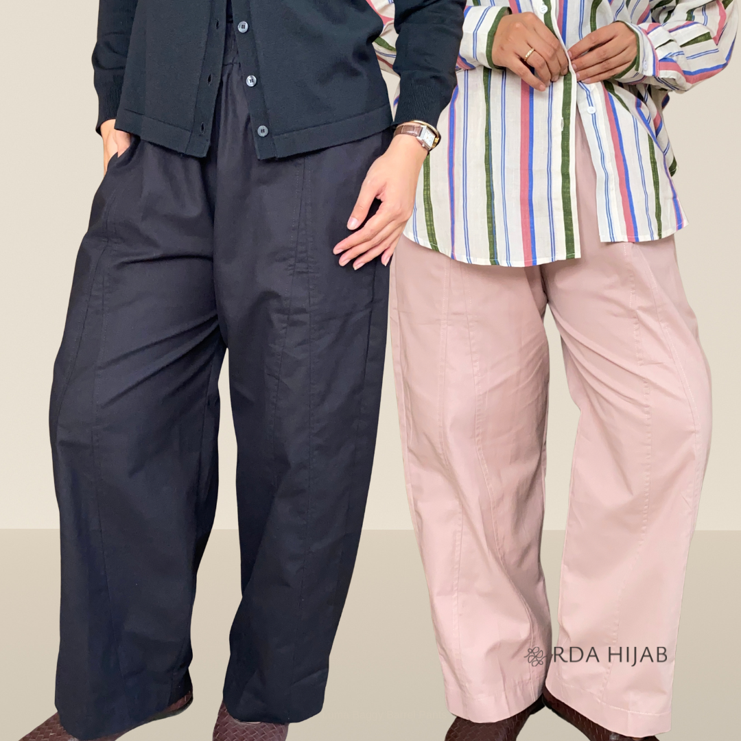 Luma Baggy Barrel Pants