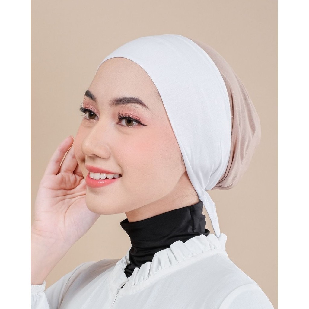 Ciput Bandana Ikat Tali RDA Hijab Inner Kerudung Jilbab Katun | Cocok untuk Umroh dan Haji