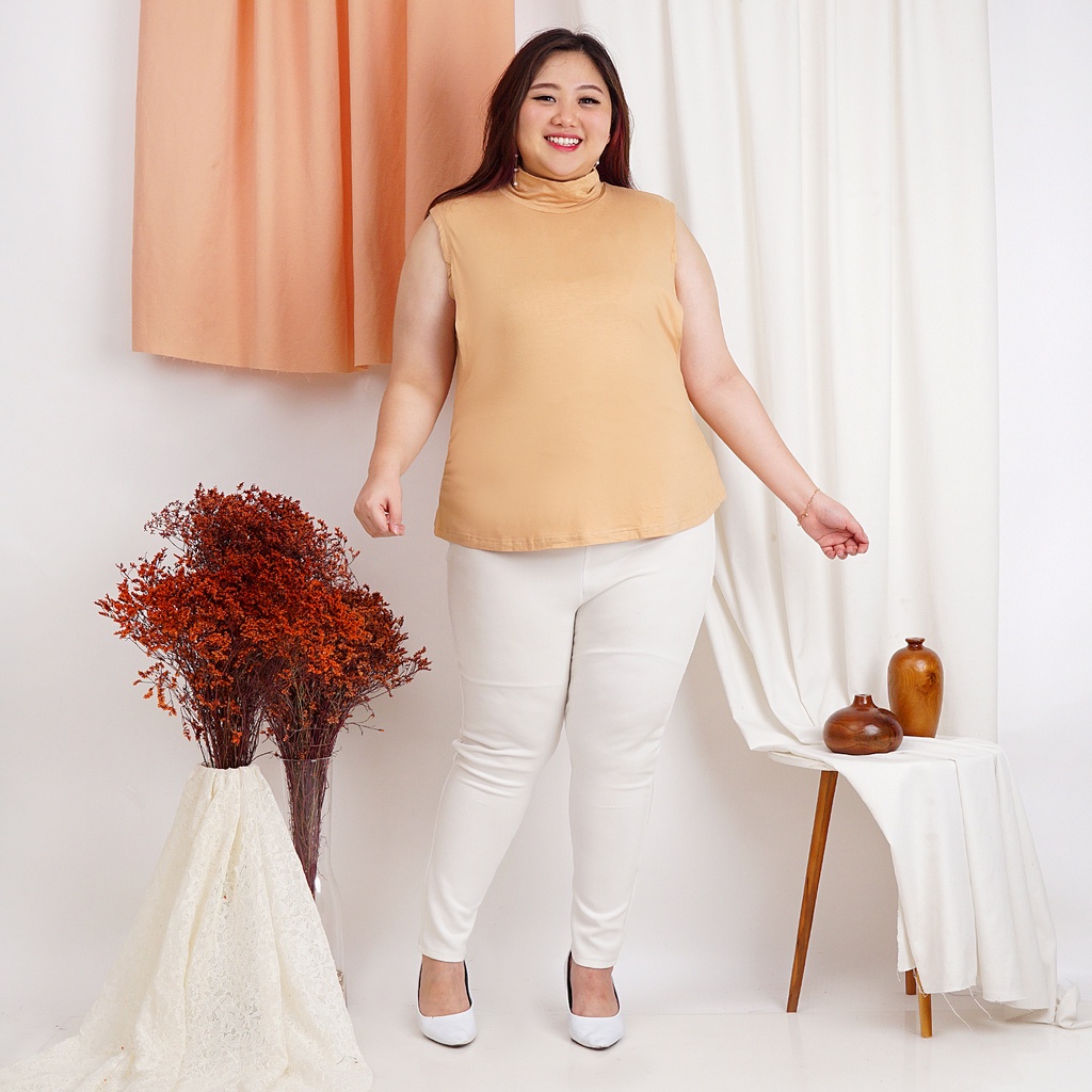 Highneck Tanktop Busui Big Size (Highneck Nursing Tanktop Big Size)