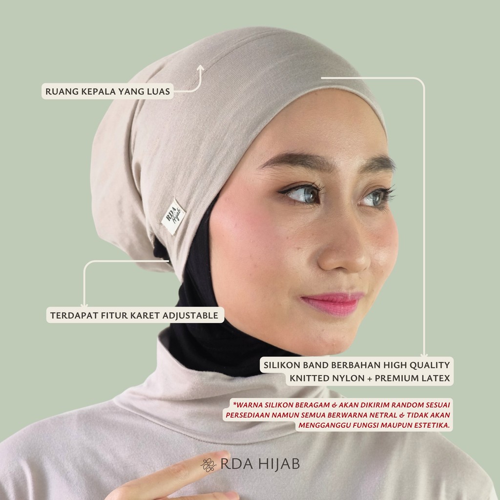 Ciput Arab Karet Silikon Anti Slip
