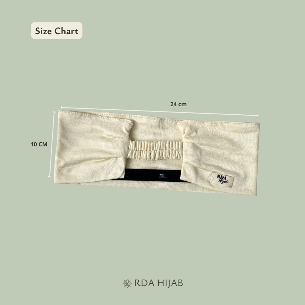 Ciput Bandana Silikon Anti Slip (Silicone Bandana Inner Cap)
