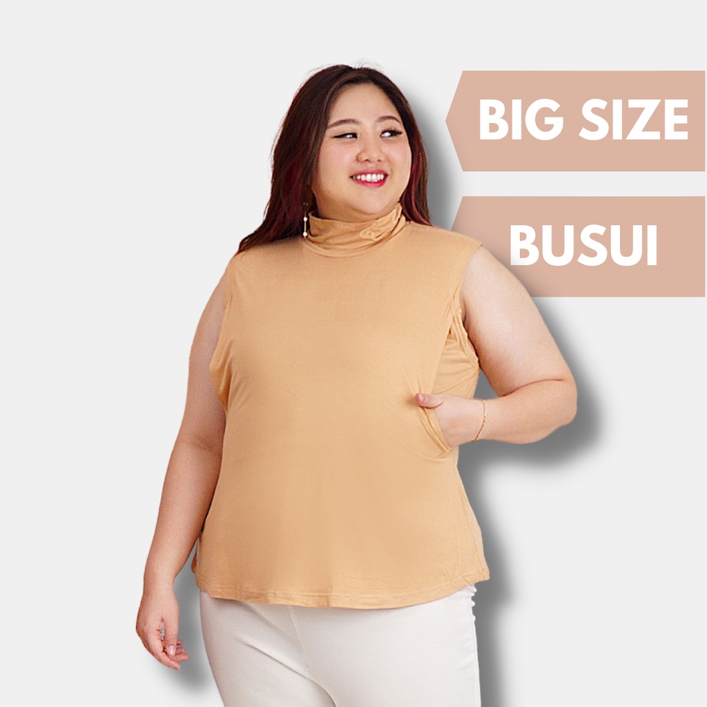 Highneck Tanktop Busui Big Size (Highneck Nursing Tanktop Big Size)