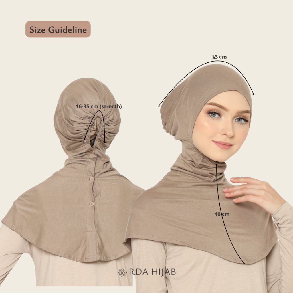 Ciput Ninja Karet Dagu (Chin Elastic Ninja Undercap)