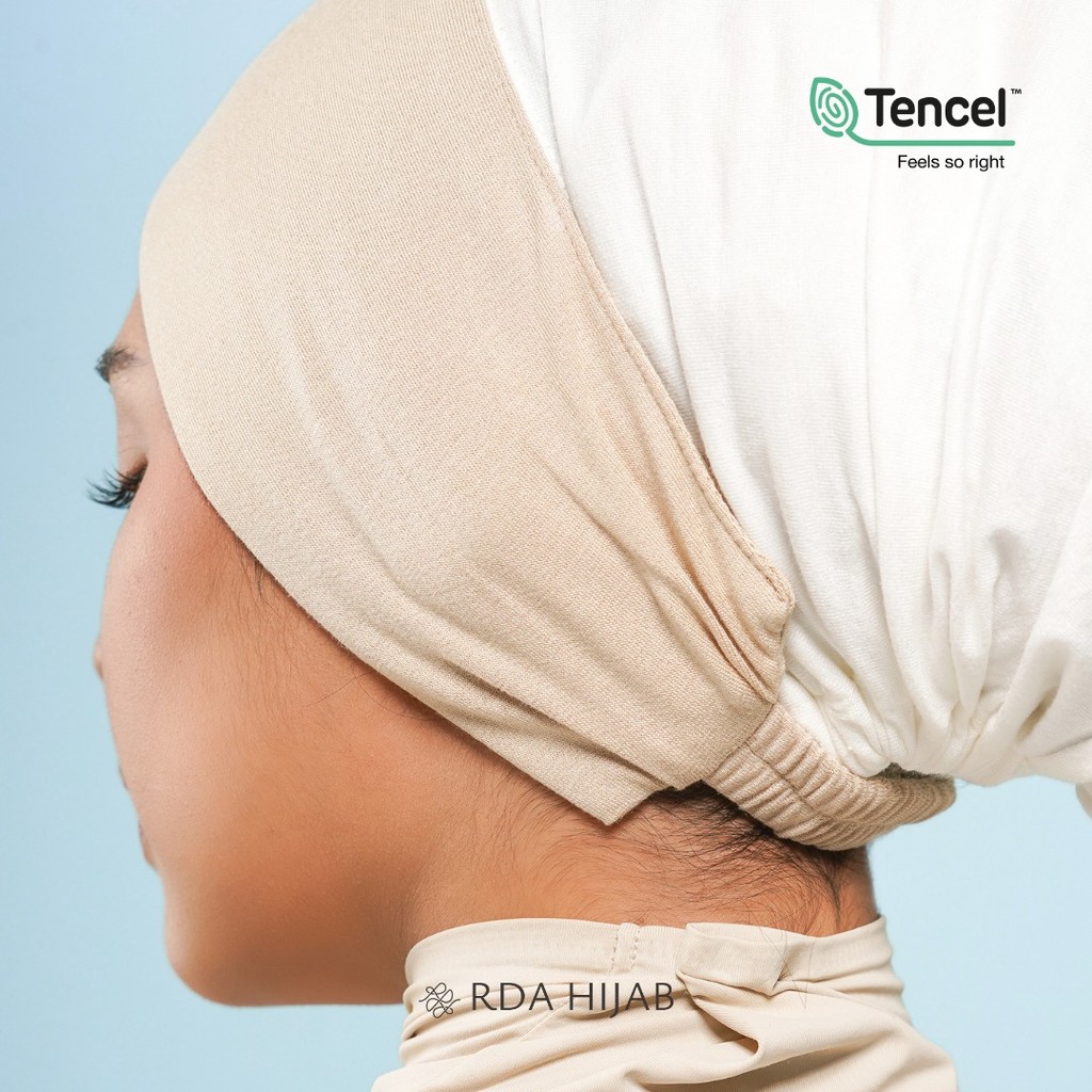 Ciput Bandana Silikon TENCEL Anti Slip ( Tencel Bandana Inner Cap)