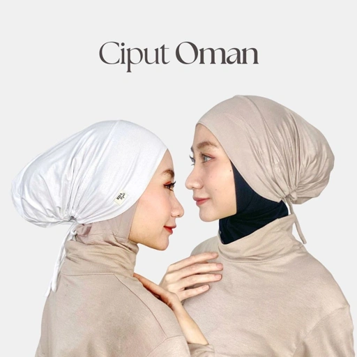 Image of RDAHijab - Ciput Oman Non Silikon Anti Slip ORIGINAL | Cocok untuk Umroh dan Haji, Inner Cap Underscarf Hijab, Dalaman Kerudung Jilbab, Premium Silicon, Nyaman, Anti Geser, Anti Budeg, Adem Menyerap Keringat, Anti Pusing
