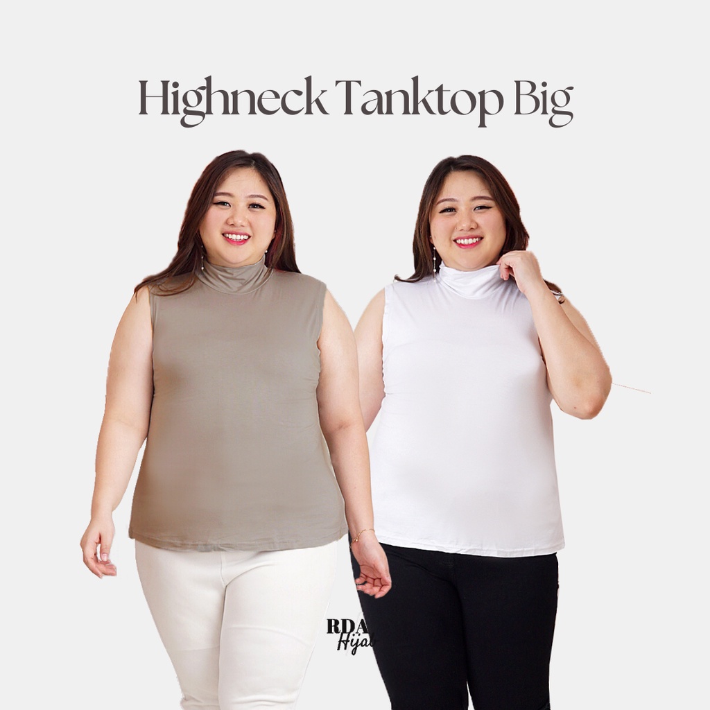 Highneck Tanktop Big Size Size