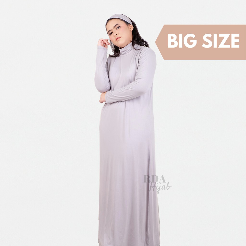 RDA Hijab Lengan Panjang Dress Big Size Jumbo Katun Nyaman (LONGSLEEVES DRESS – BIG SIZE)
