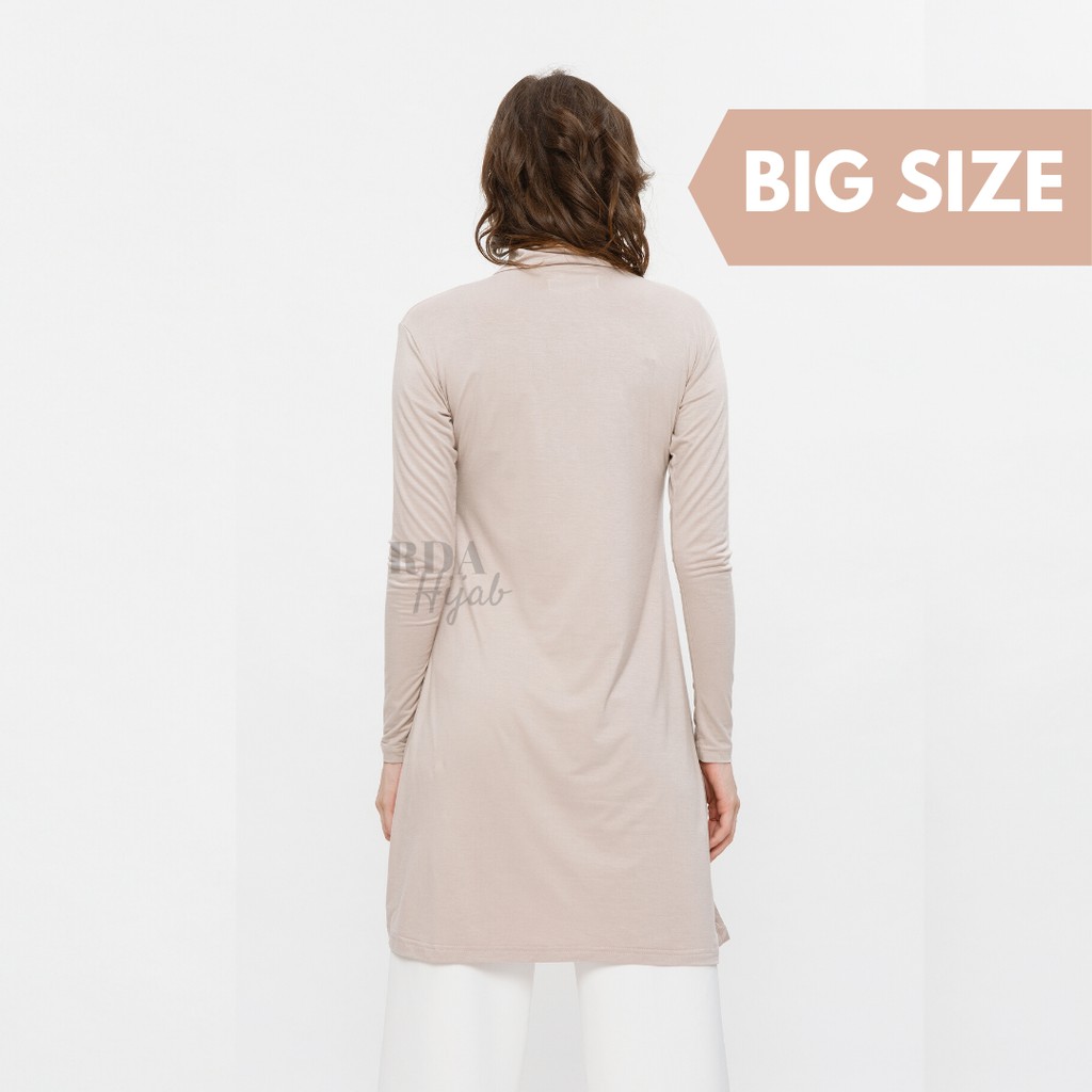 Highneck Longsleeves Tunik Big Size