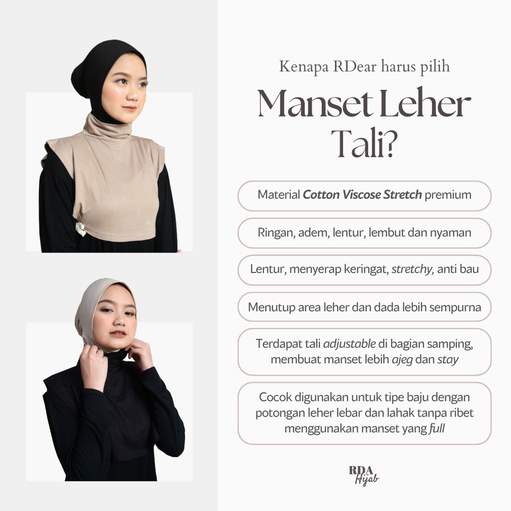 Manset Leher Tali (Neck Inner)
