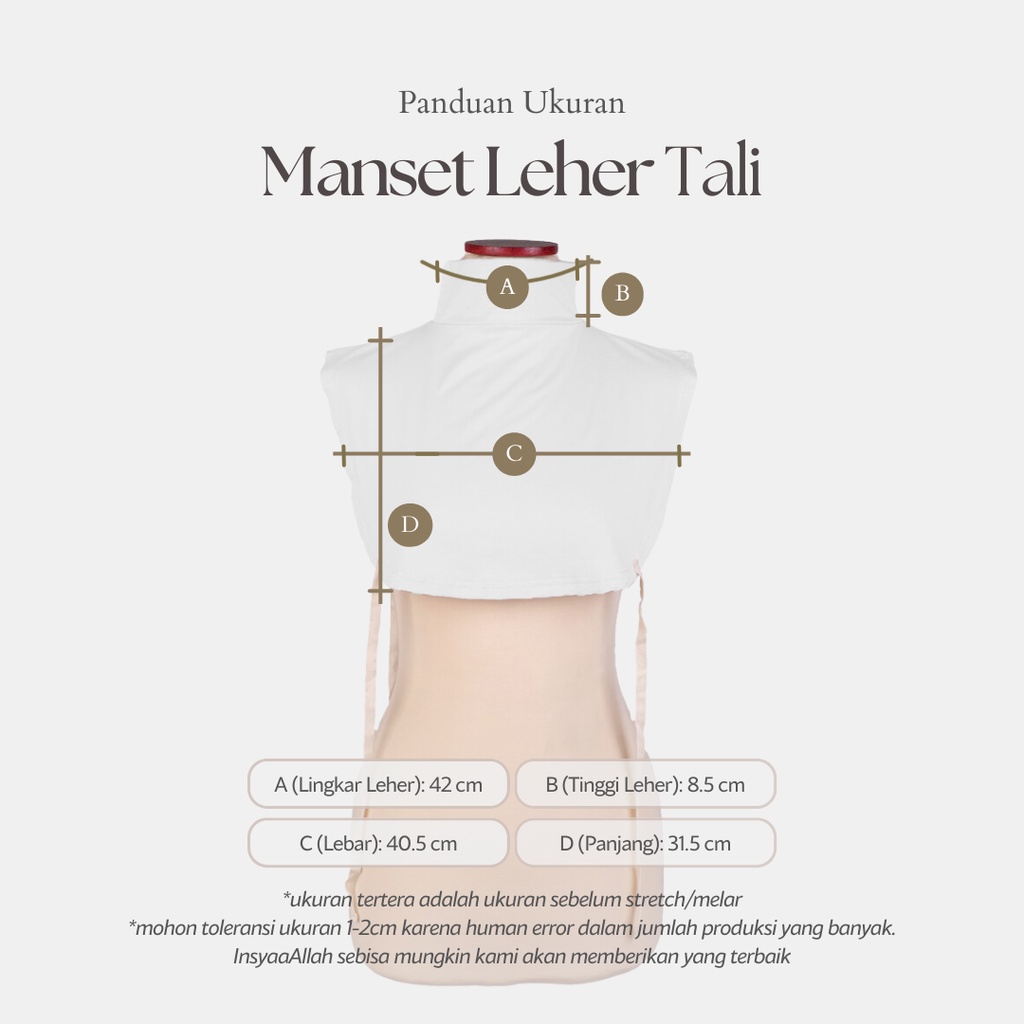 Manset Leher Tali (Neck Inner)