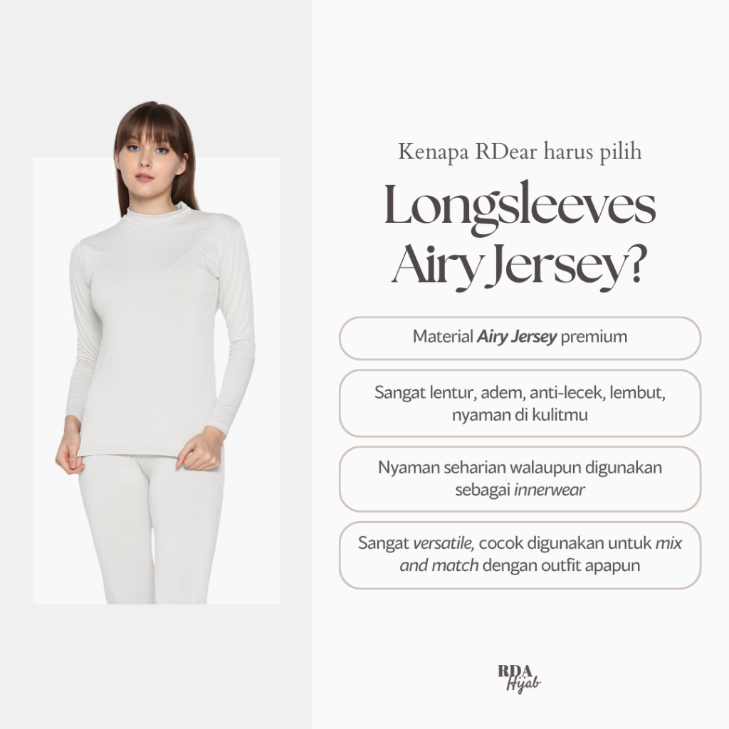 Longsleeves Airy Jersey Small Size