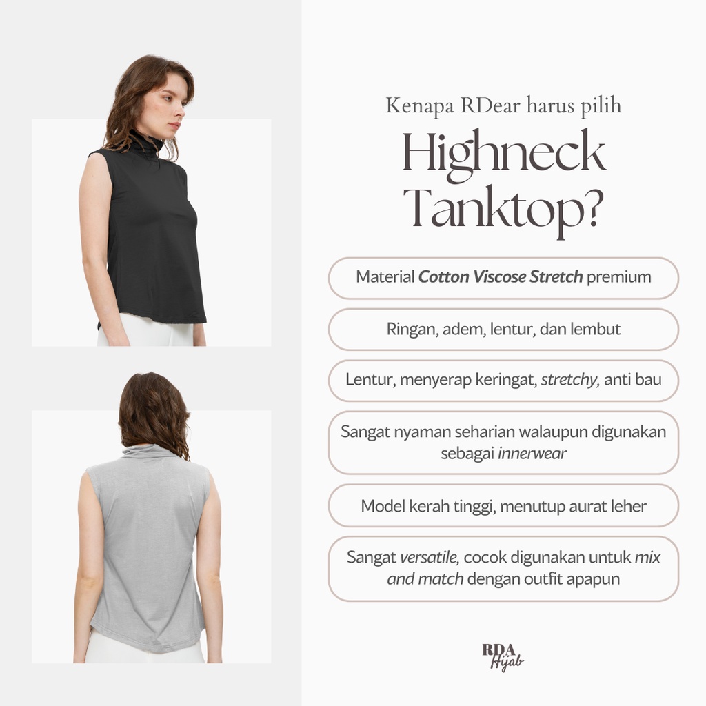 Highneck Tanktop Small Size