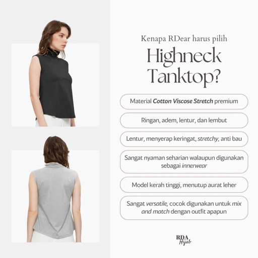 Image of Highneck Tanktop Small Size
