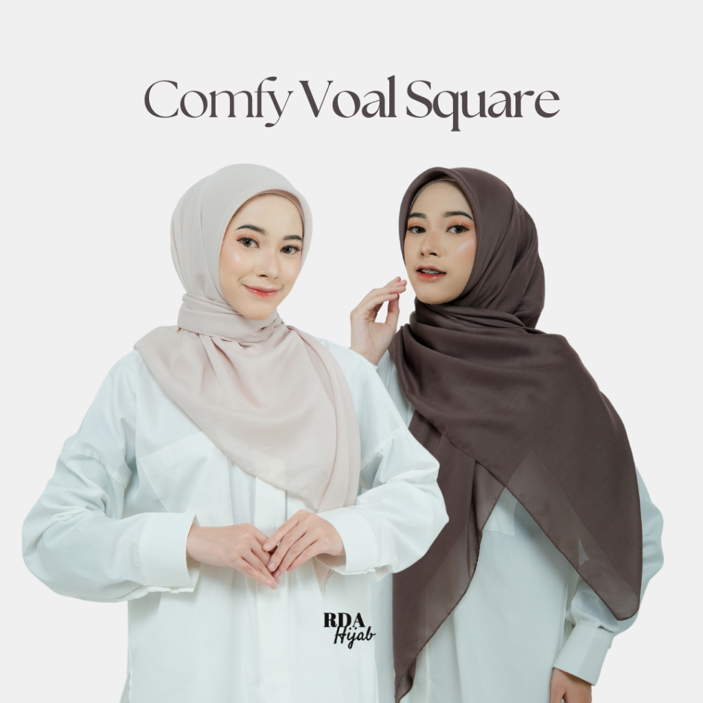 Comfy Voal Square Hijab