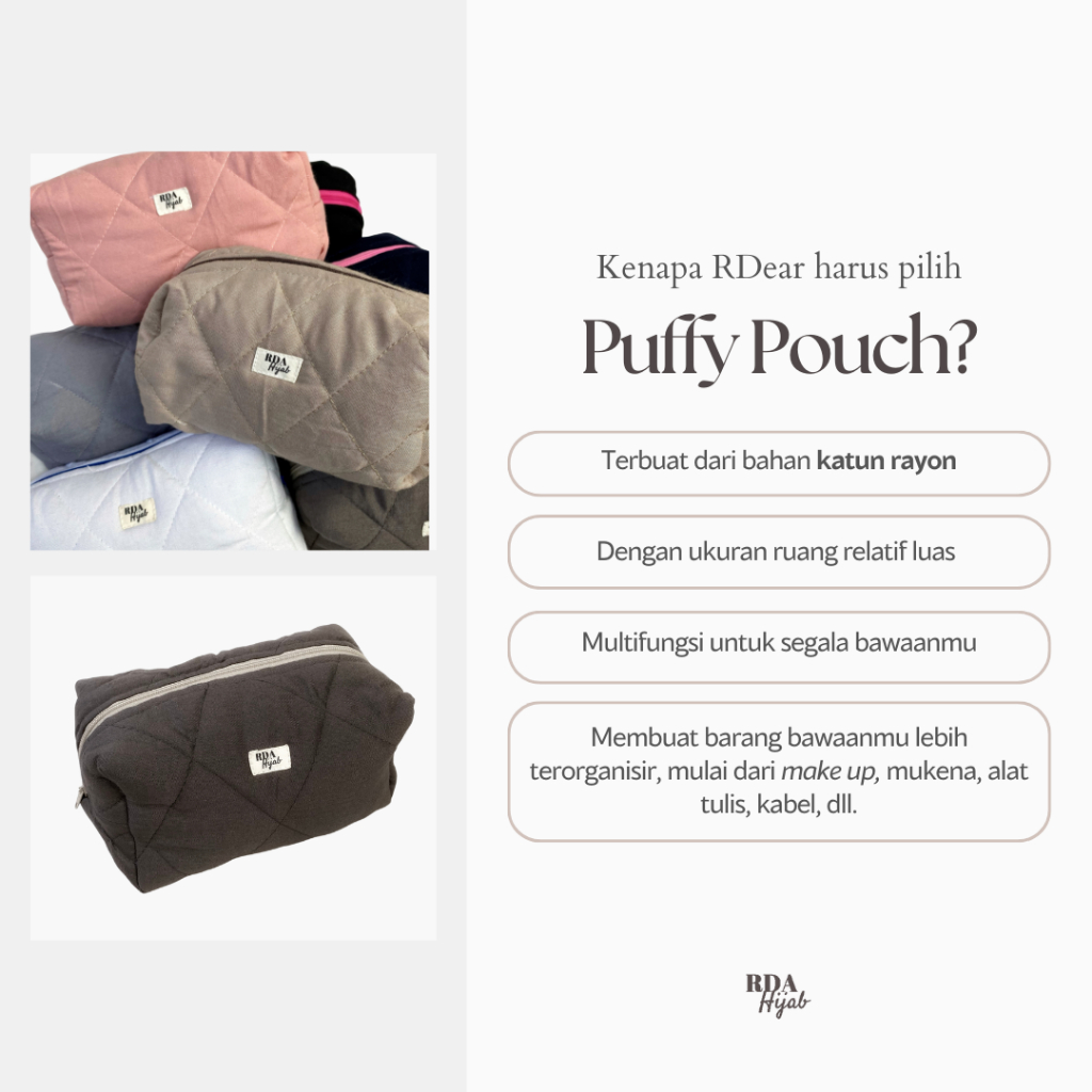 Puffy Pouch Multifungsi