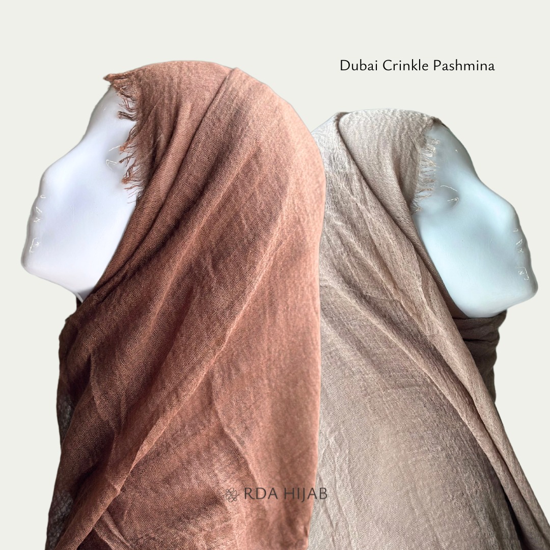 Dubai Crinkle Pashmina