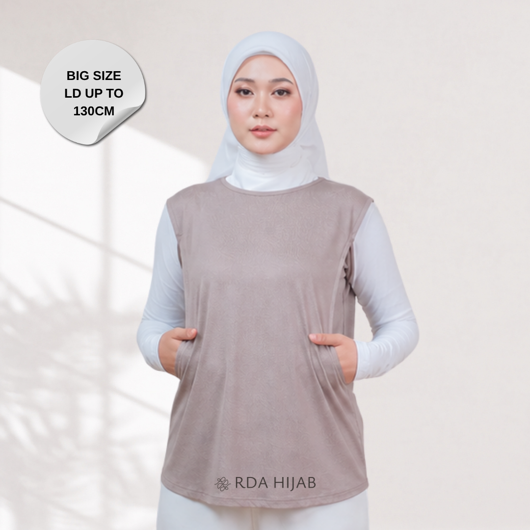 Tanktop Leher Pendek Busui Big Size (NURSING TANKTOP SHORT NECK BIG SIZE))