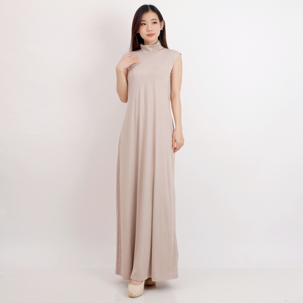 Highneck Tanktop Dress Busui Small Size (Nursing Inner Dress Small Size)