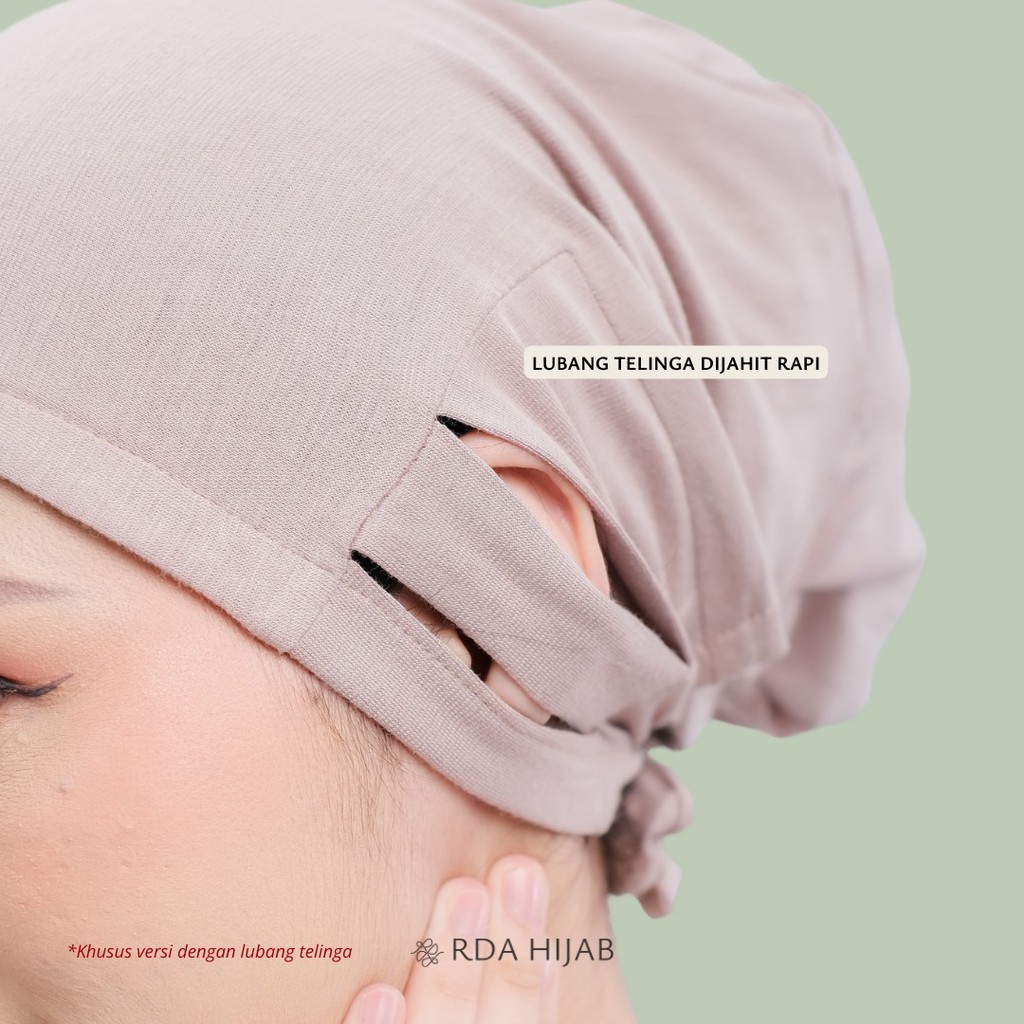 Ciput Turki Ikat Silikon (Turkish Undercap with Anti-Slip Silicone)