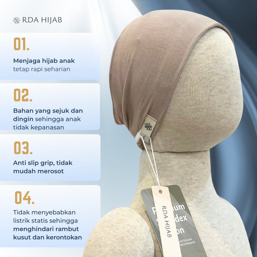 Kids Bandana Anti Slip Undercap (Ciput Bandana Anak)