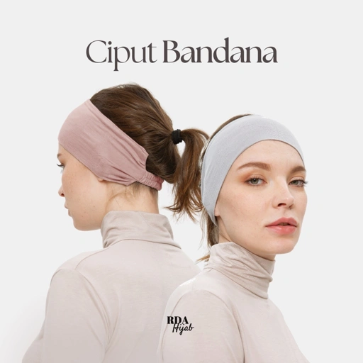 Image of RDAHijab - Ciput Bandana | Cocok untuk Umroh dan Haji,  Inner Dalaman Kerudung Hijab Jilbab Bando, Anti Pusing, Nyaman Adem, Katun Premium, Anti Pusing, Anti Budeg