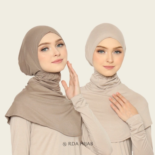 Image of RDAHijab - Ciput Ninja Karet Dagu ORIGINAL | Cocok untuk Umroh dan Haji, Inner Cap Underscarf Hijab, Dalaman Kerudung Jilbab, Nyaman, Anti Geser, Anti Budeg, Adem Menyerap Keringat, Anti Pusing