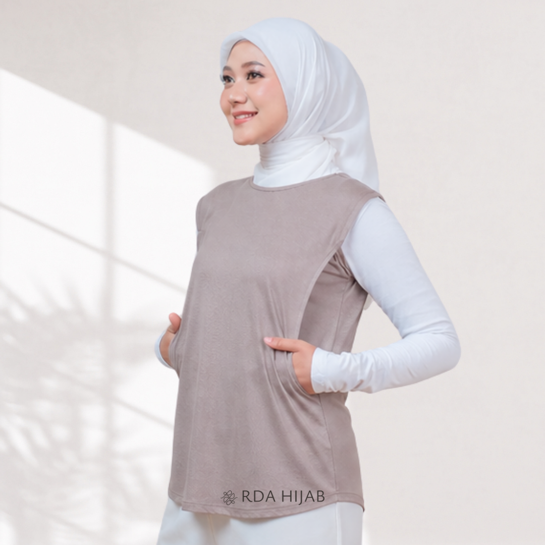 Tanktop Leher Pendek Busui Small Size (NURSING TANKTOP SHORT NECK SMALL SIZE)